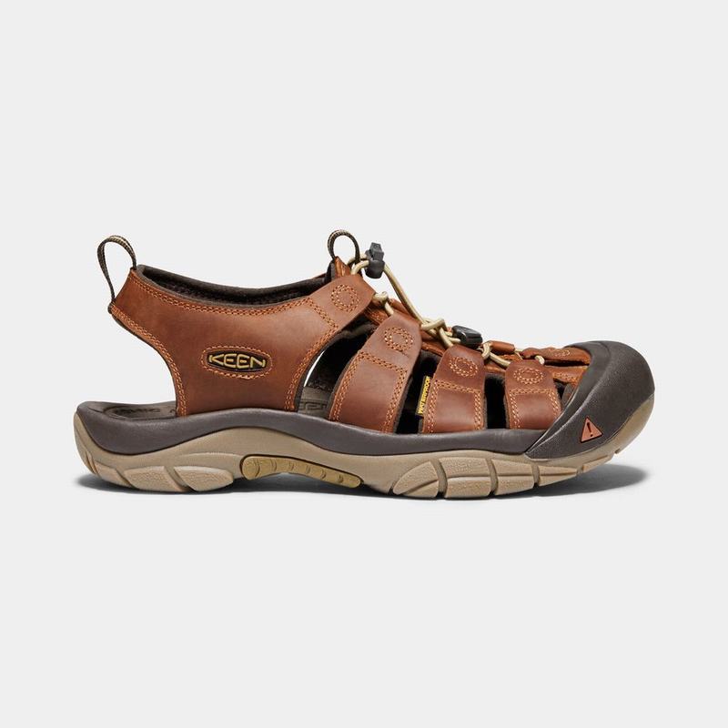 Keen Newport Mens Sandals Brown Online Sale (7954-RSDQX)